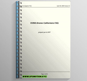 OVNIS : Drones californiens FAQ