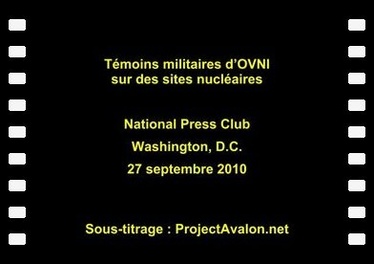 Témoins militaires d'OVNI sur des sites nucléaires - National Press Club (vostfr)