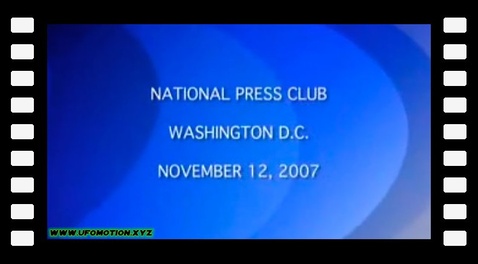 UFO Close Encounters - National Press Club UFO november 2007
