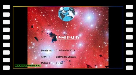 Gildas Bourdais - Le crash de Roswell, nouvelle présentation. Soirée Ovni Paris de décembre 2015