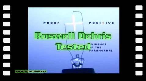 Roswell Debris Tested