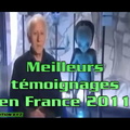 Meilleurs témoignages en France 2011