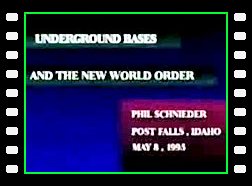 Underground bases and the new world order