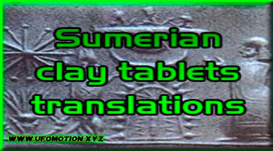Sumerian clay tablets translations