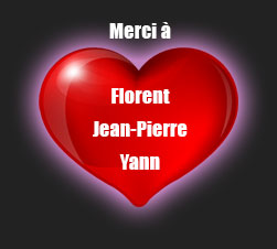 Merci aux donateurs